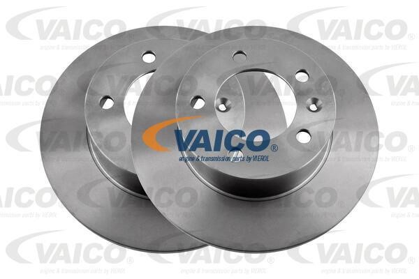 Vaico V4640018 Rear brake disc, non-ventilated V4640018