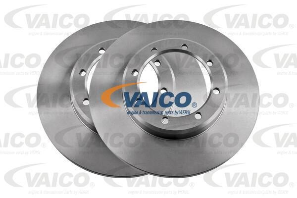 Vaico V4640019 Rear brake disc, non-ventilated V4640019