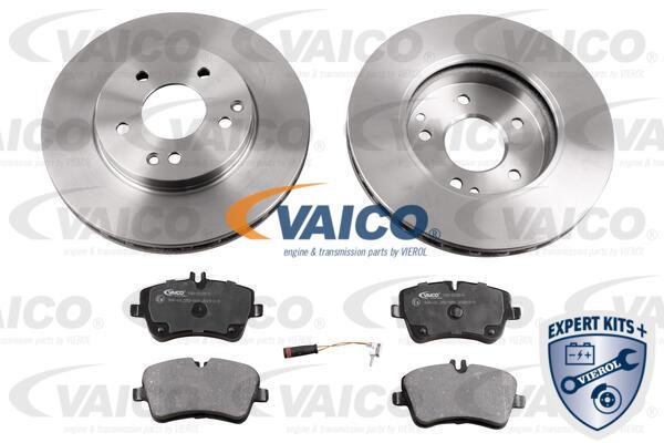 Vaico V3090002 Front ventilated brake discs with pads, set V3090002