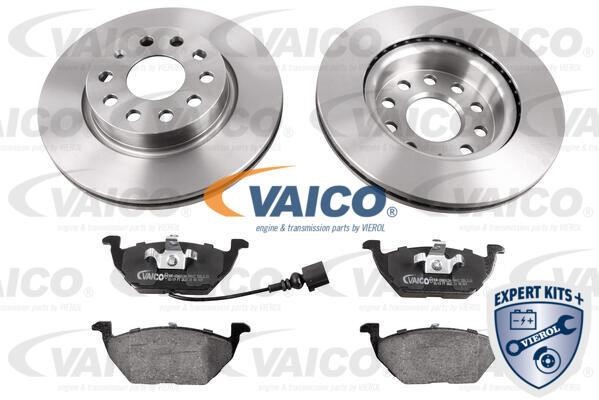 Vaico V1090003 Front ventilated brake discs with pads, set V1090003