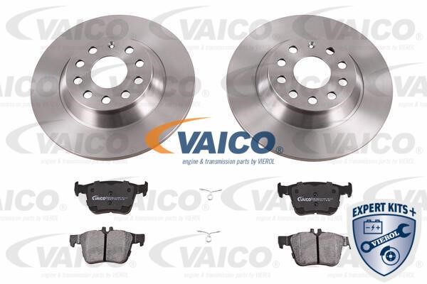 Vaico V10-6629 Rear brake disc, non-ventilated V106629