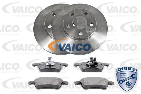 Vaico V10-6750 Front ventilated brake discs with pads, set V106750