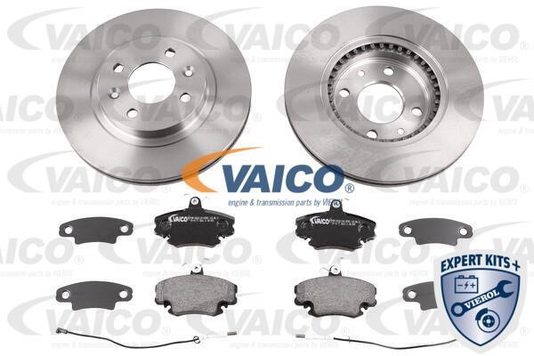 Vaico V46-1228 Front ventilated brake discs with pads, set V461228