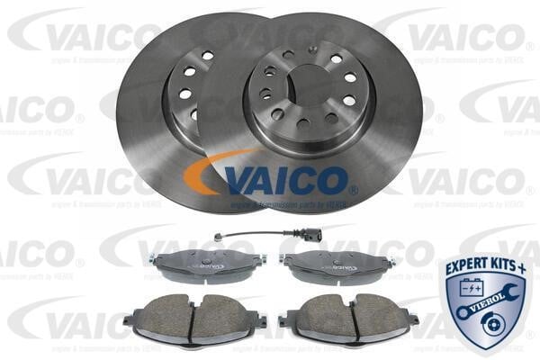 Vaico V10-6743 Front ventilated brake discs with pads, set V106743