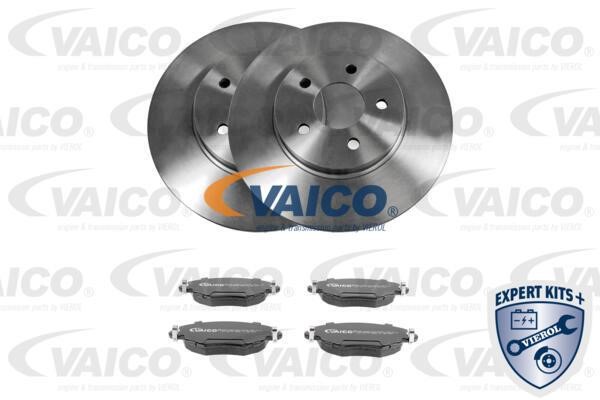 Vaico V25-2206 Front ventilated brake discs with pads, set V252206