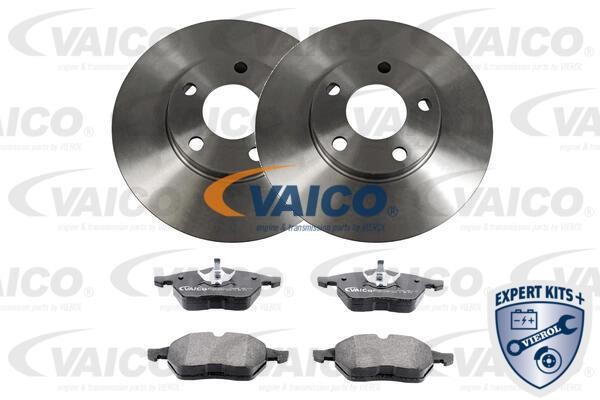 Vaico V10-5840 Front ventilated brake discs with pads, set V105840