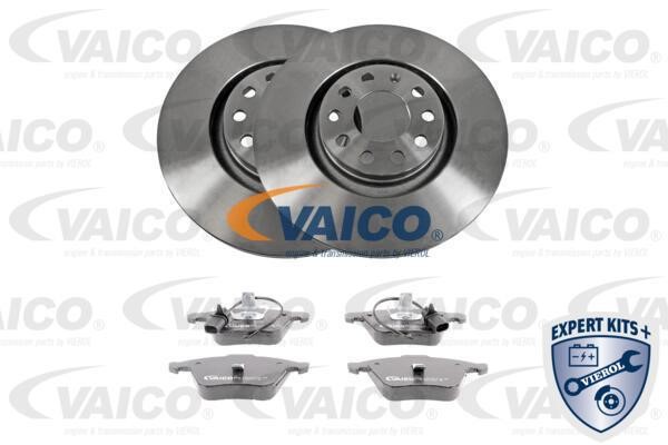 Vaico V10-7370 Front ventilated brake discs with pads, set V107370