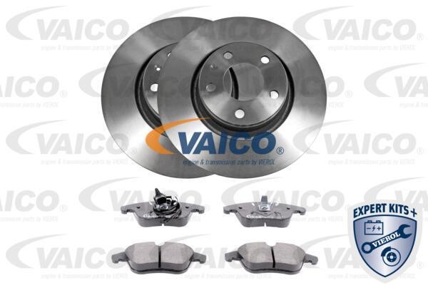 Vaico V10-7396 Front ventilated brake discs with pads, set V107396