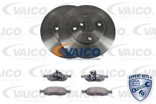 Vaico V25-2207 Front ventilated brake discs with pads, set V252207