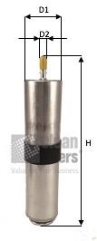 Clean filters MG3634 Fuel filter MG3634