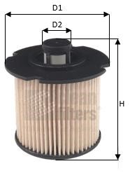 Clean filters MG3629 Fuel filter MG3629