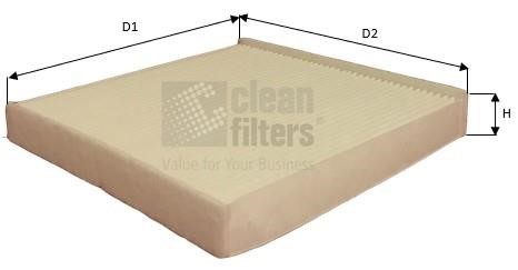 Clean filters NC2422 Filter, interior air NC2422