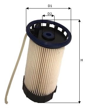 Clean filters MG3621 Fuel filter MG3621