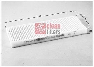 Clean filters NC2403 Filter, interior air NC2403