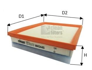 Clean filters MA3445 Air Filter MA3445