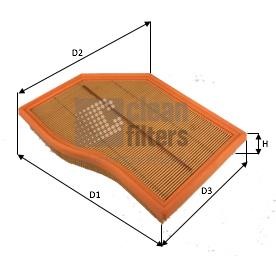 Clean filters MA3493 Air filter MA3493