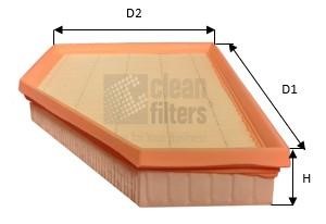 Clean filters MA3495 Air filter MA3495