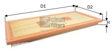Clean filters MA3481 Air filter MA3481