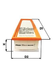 Clean filters MA3448 Air Filter MA3448