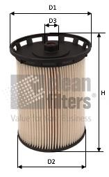 Clean filters MG3633 Fuel filter MG3633
