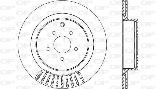 Open parts BDR278020 Brake disc BDR278020