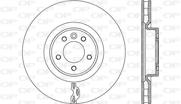 Open parts BDR277520 Brake disc BDR277520