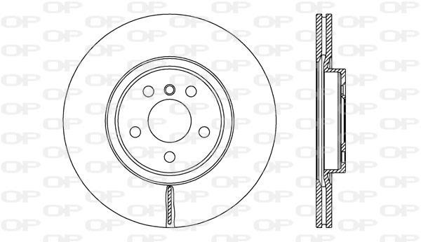 Open parts BDR275020 Brake disc BDR275020