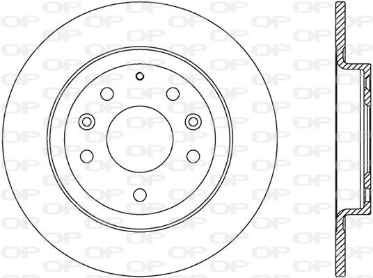 Open parts BDR2794.10 Brake disk BDR279410