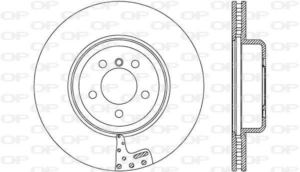 Open parts BDR276720 Brake disc BDR276720