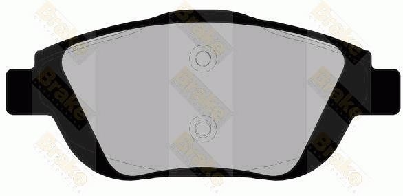 Brake engineering PA1855 Brake Pad Set, disc brake PA1855