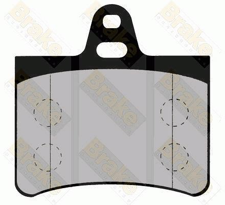 Brake engineering PA1294 Brake Pad Set, disc brake PA1294