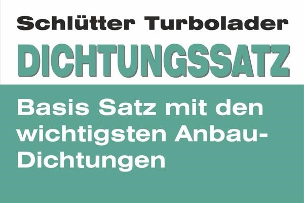 Schlutter 253-17008 Turbine mounting kit 25317008