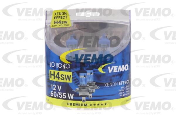 Vemo V99-84-0007SW Halogen lamp 12V H4 60/55W V99840007SW