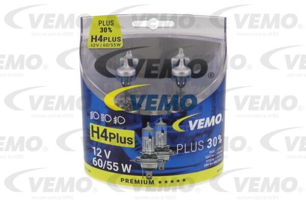 Vemo V99-84-0007PLUS Halogen lamp 12V H4 60/55W V99840007PLUS