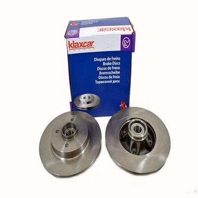 Klaxcar France 25879Z Rear brake disc, non-ventilated 25879Z