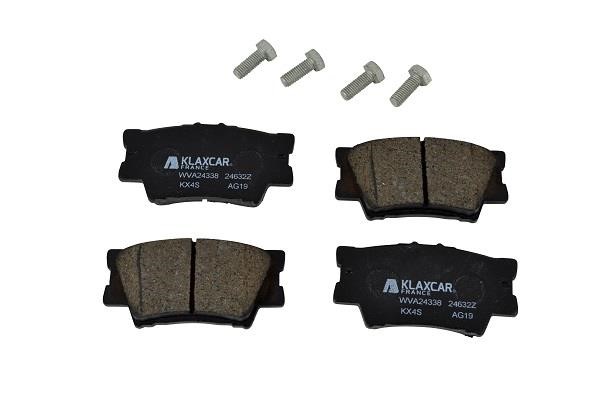 Klaxcar France 24632Z Rear disc brake pads, set 24632Z