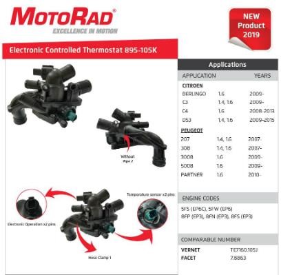 Buy MotoRad 895-105K at a low price in United Arab Emirates!