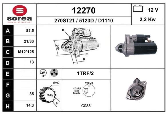 EAI 12270 Starter 12270