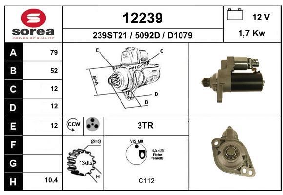 EAI 12239 Starter 12239