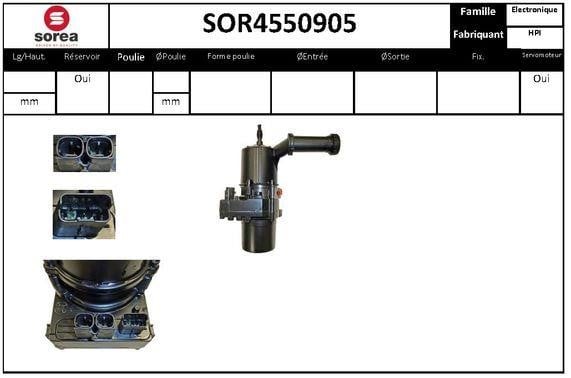 EAI SOR4550905 Hydraulic Pump, steering system SOR4550905