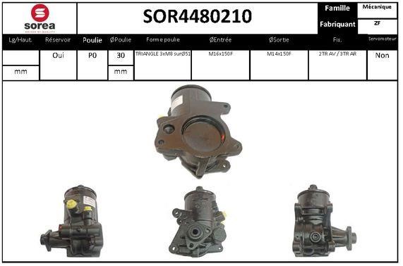 EAI SOR4480210 Hydraulic Pump, steering system SOR4480210