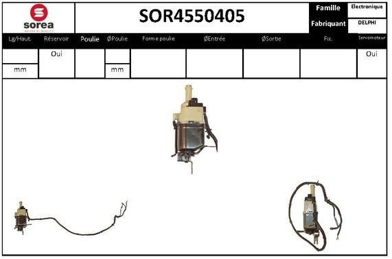 EAI SOR4550405 Hydraulic Pump, steering system SOR4550405