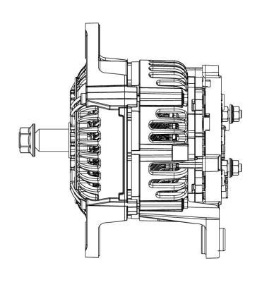 AVI150J1106HP Prestolite electric Alternator