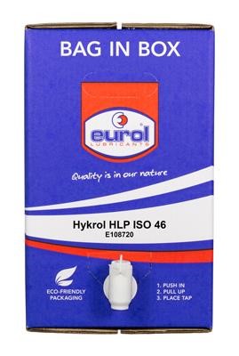 Eurol E108720-20L BIB Hydraulic oil Eurol, 20l E10872020LBIB