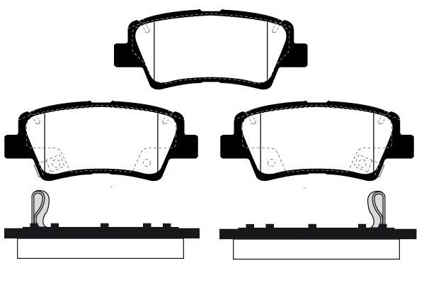 Raicam RA10371 Brake Pad Set, disc brake RA10371