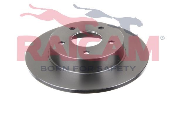 Raicam RD00168 Rear brake disc, non-ventilated RD00168