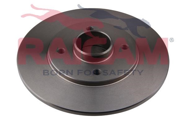Raicam RD00667 Rear brake disc, non-ventilated RD00667