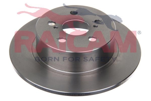 Raicam RD00837 Rear brake disc, non-ventilated RD00837