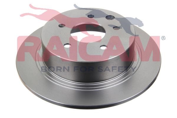 Raicam RD00181 Rear brake disc, non-ventilated RD00181