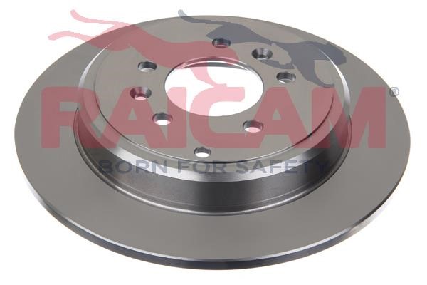 Raicam RD00639 Rear brake disc, non-ventilated RD00639